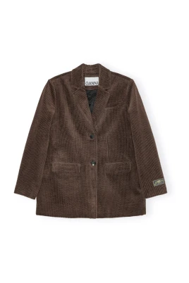Seersucker Corduroy Blazer