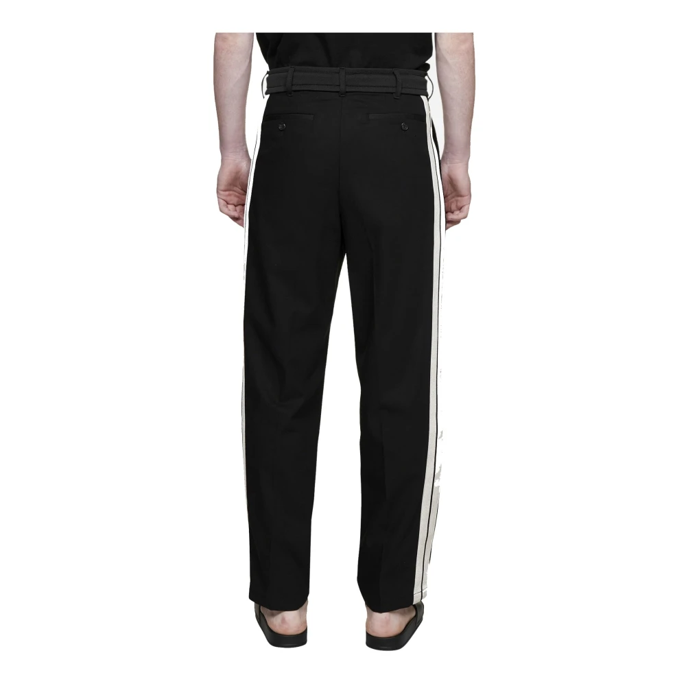 Palm Angels Trousers Black Heren