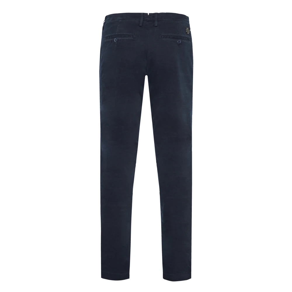 Jacob Cohën Handgemaakte katoenen broek Model Bobby Blue Heren
