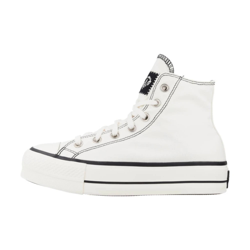 Converse Hoge Top Mode Sneakers Dames Schoenen Wit