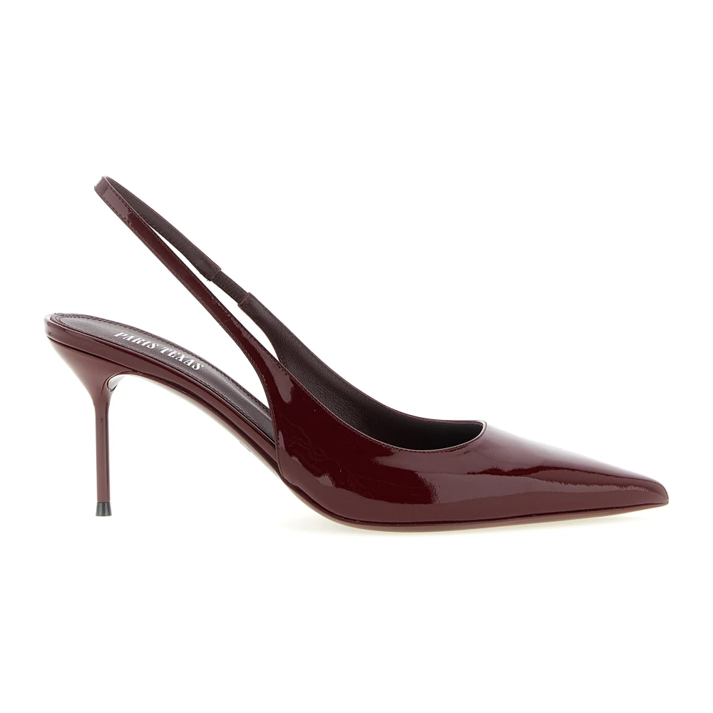 Paris Texas Vrouw Rood Schoenen Dames, 36 Eu, Leer, Lidia Slingback 70