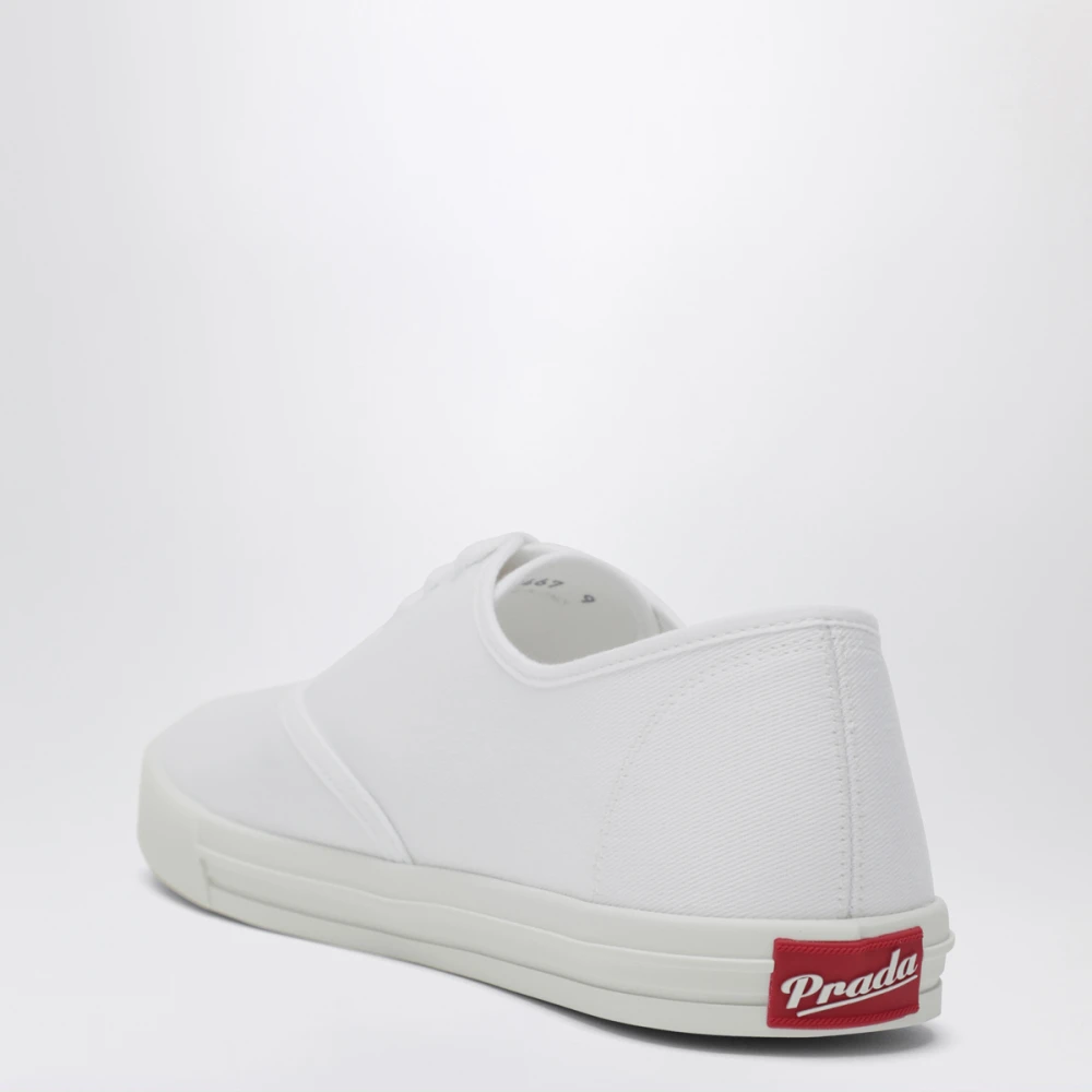 Prada Drill Fabric Sneakers