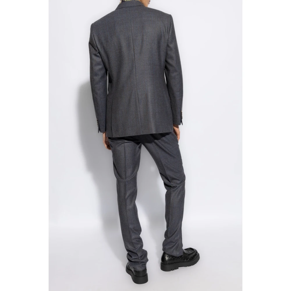 ETRO Geruit Patroon Pak Multicolor Heren