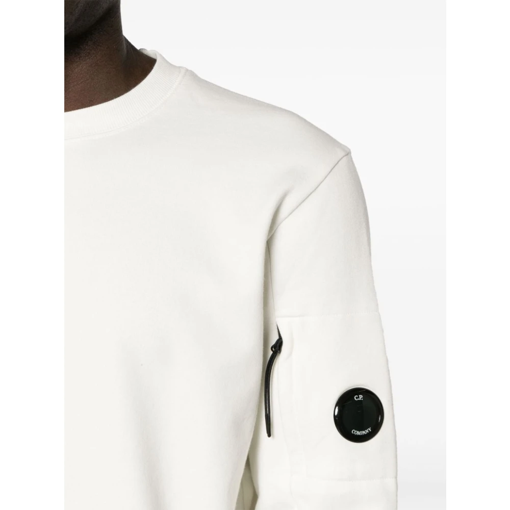 C.P. Company Signature Glasses Sweatshirt White Heren