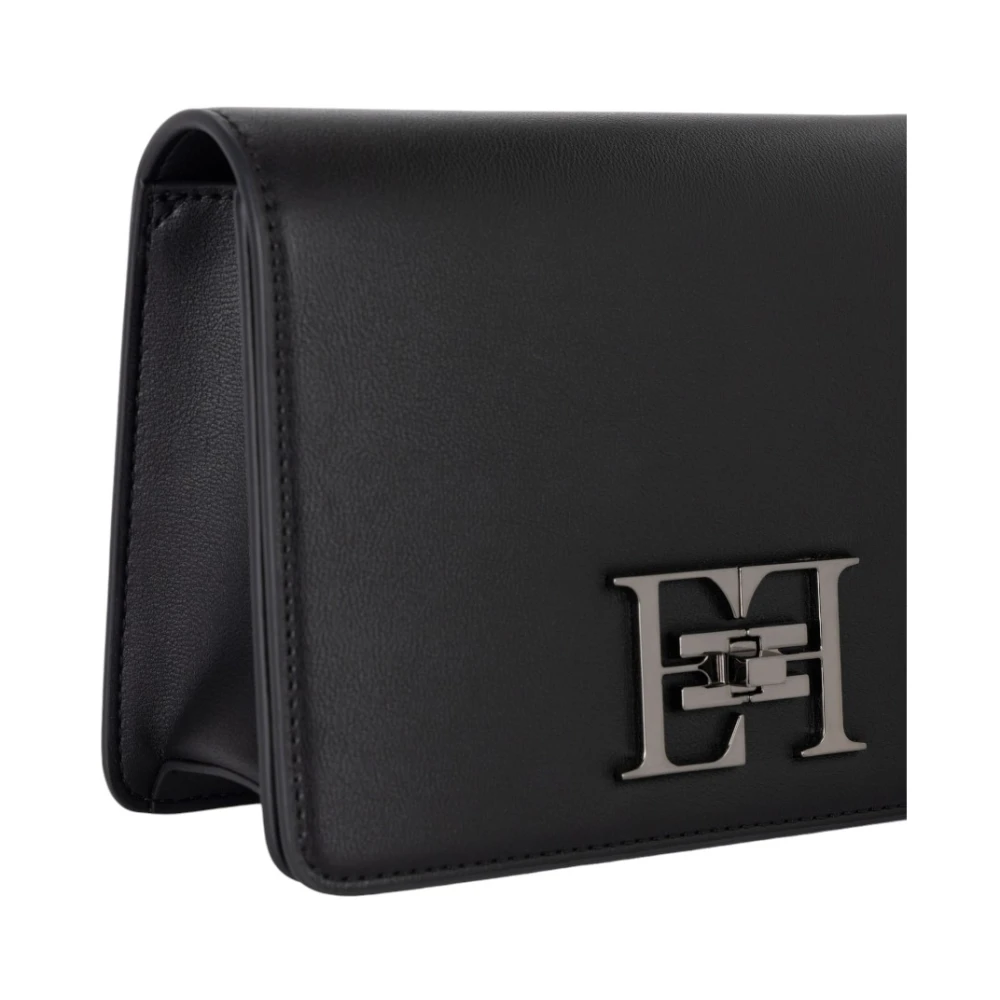Elisabetta Franchi Stijlvolle Handtas voor Trendy Vrouwen Black Dames