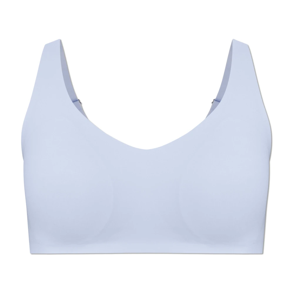 Hanro Vrouw Blauw Ondergoed Dames, Xs, Tweed, Invisible Touch Soft Cup Bh