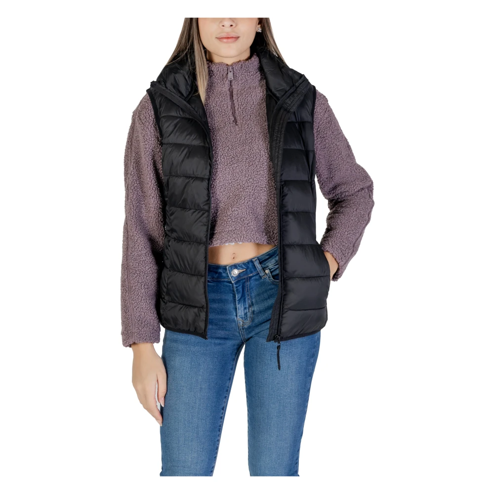 b.Young Herfst Winter Damesjassen en -jassen Black Dames