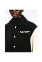 black-ribbed-trim-outerwear-with-logo