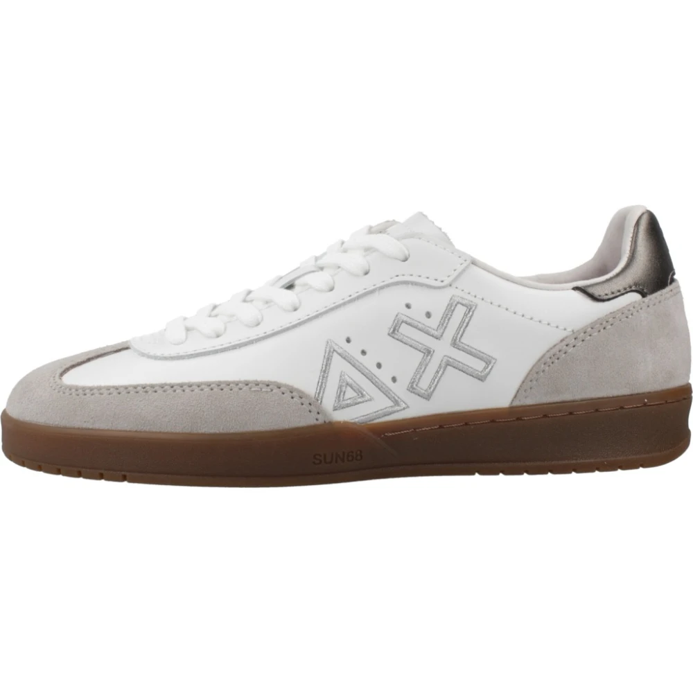 Sun68 California Sun Leather Dames Schoenen Wit