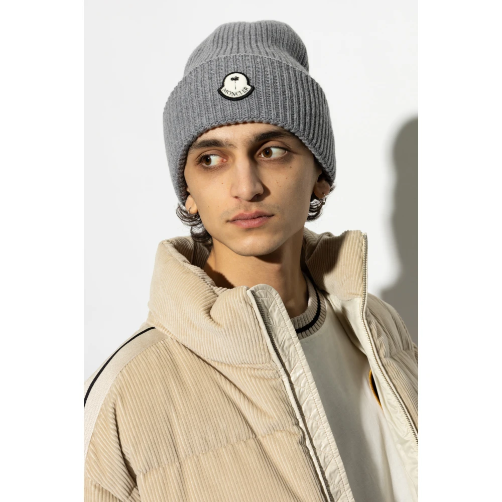 Moncler 8 Palm Angels Gray Unisex