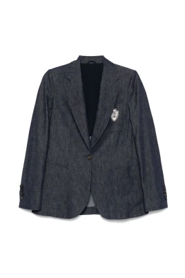 Denim Blazer för snygga outfits