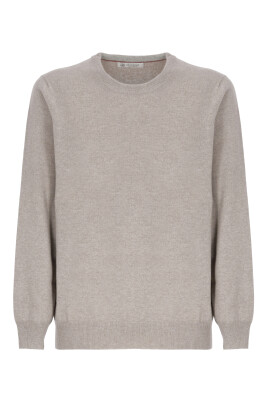pull-col-rond-en-cachemire-beige-pour-homme