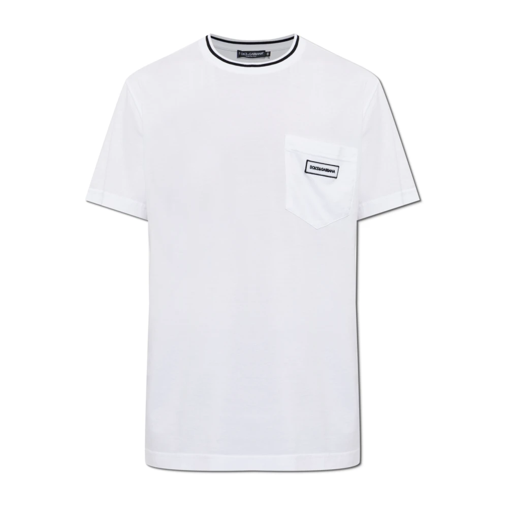 Dolce & Gabbana Homme Blanc - T-Chemises - Tops - Taille: 3XL