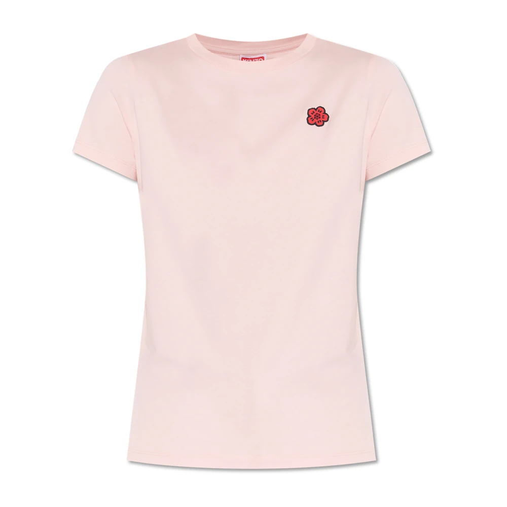 Kenzo Katoenen t-shirt Pink Dames
