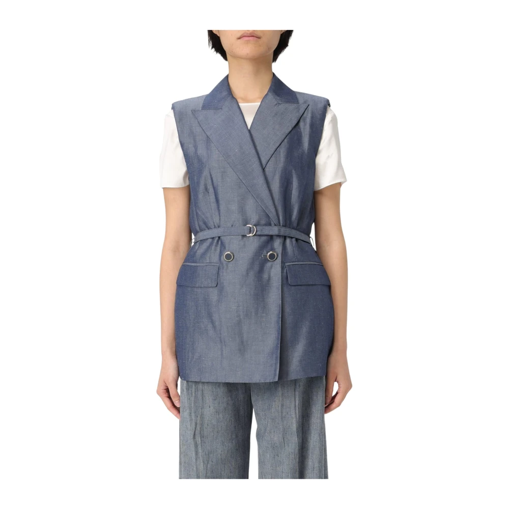 Liu Jo - Jackets > Vests - Blue - Liu Jo - Modalova