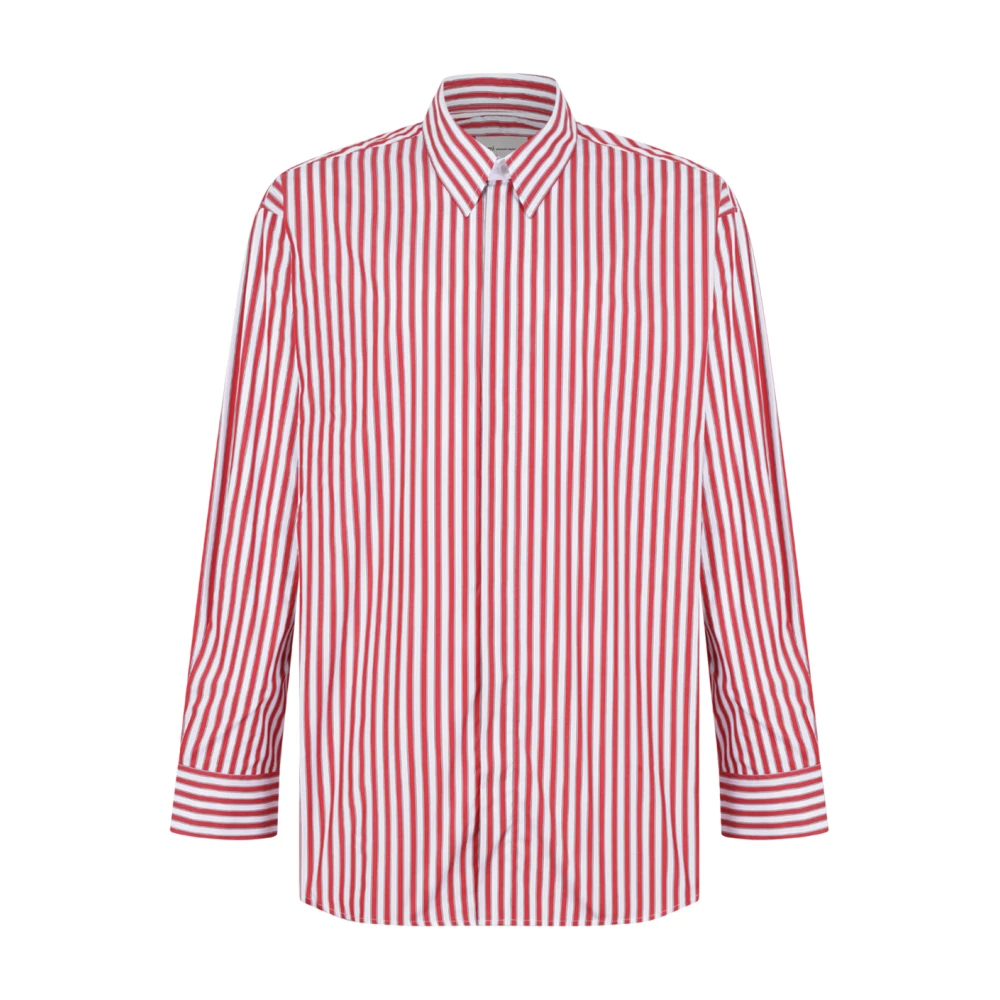 Ami Uomo Rosso Camicia A Righe - Immagine 2