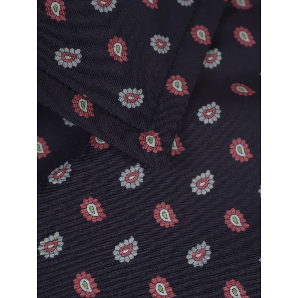 ETRO Roma Shirt Collectie Blue Heren