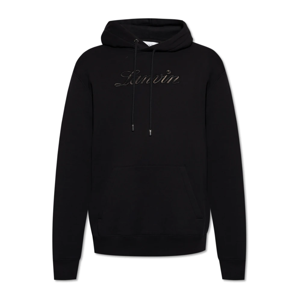 Lanvin Hoodie Black Heren