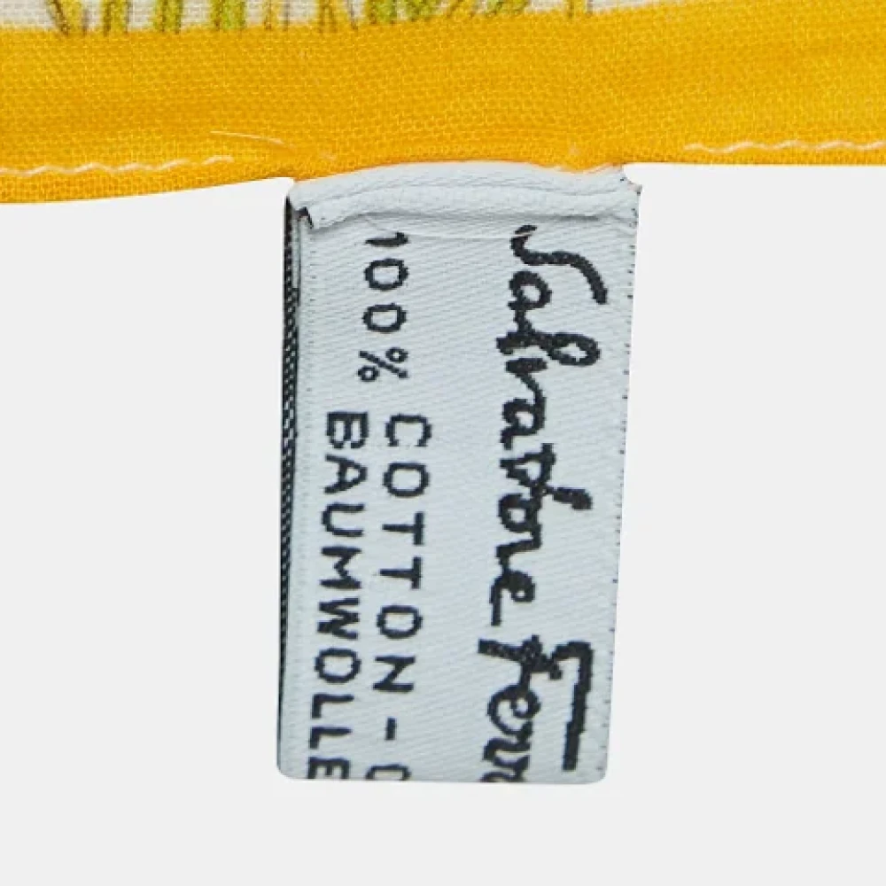 Salvatore Ferragamo Pre-owned Fabric scarves Multicolor Dames