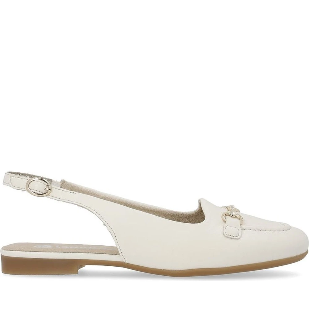Remonte Women's Beige Ballerina Shoes, 5 Uk, Casual Flat Sandals