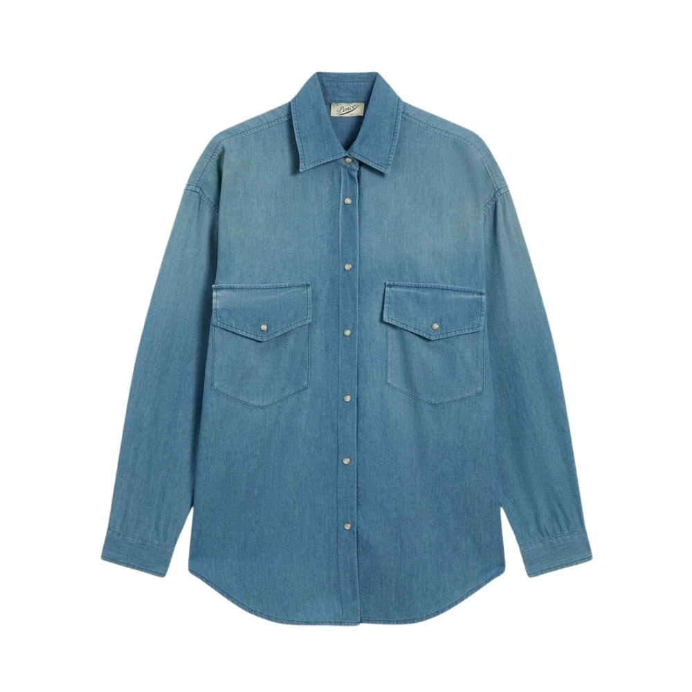 Blouses & Shirts > Denim Shirts - - Pence 1979 - Modalova