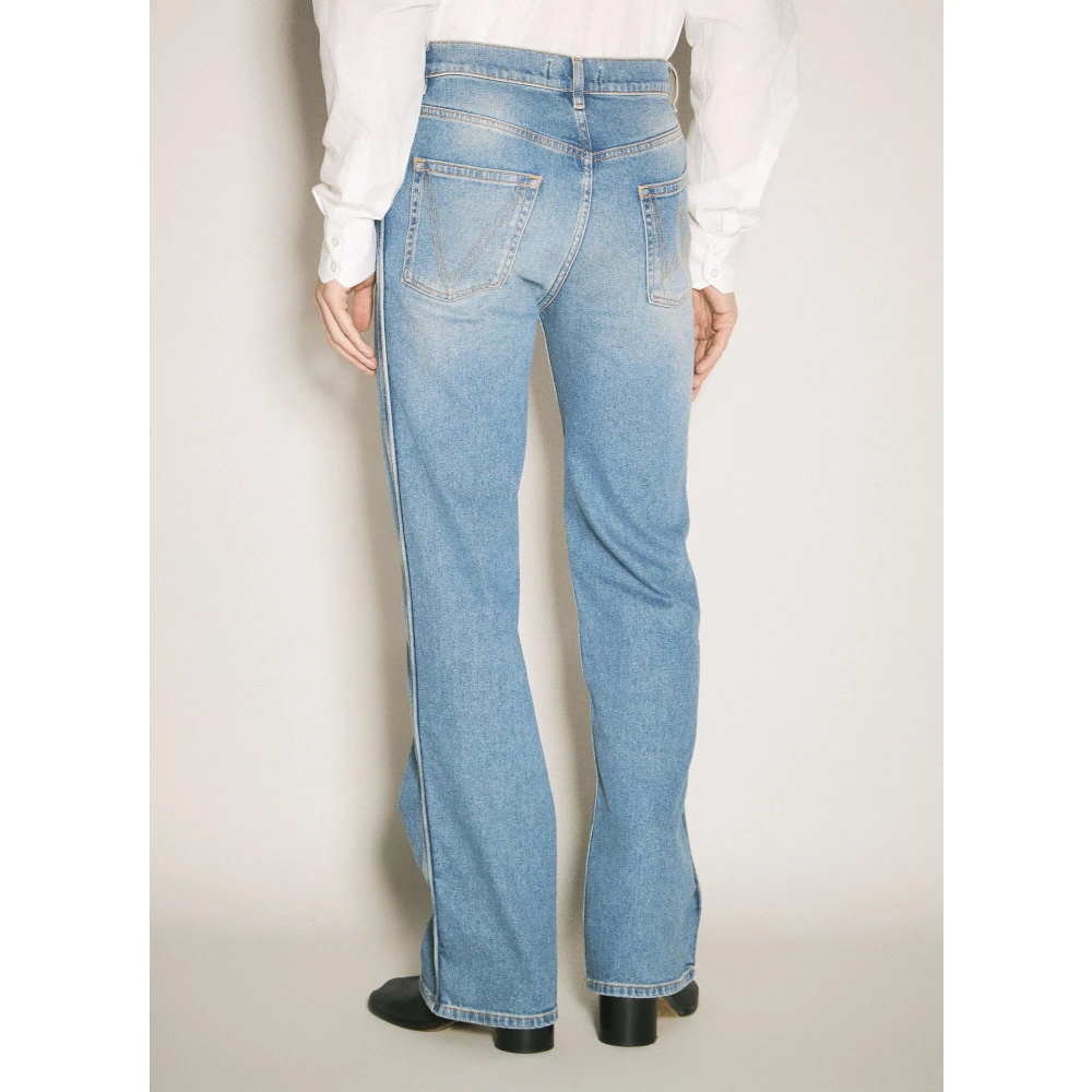 Vivienne Westwood Stretch Denim Five-Pocket Jeans Blue Heren