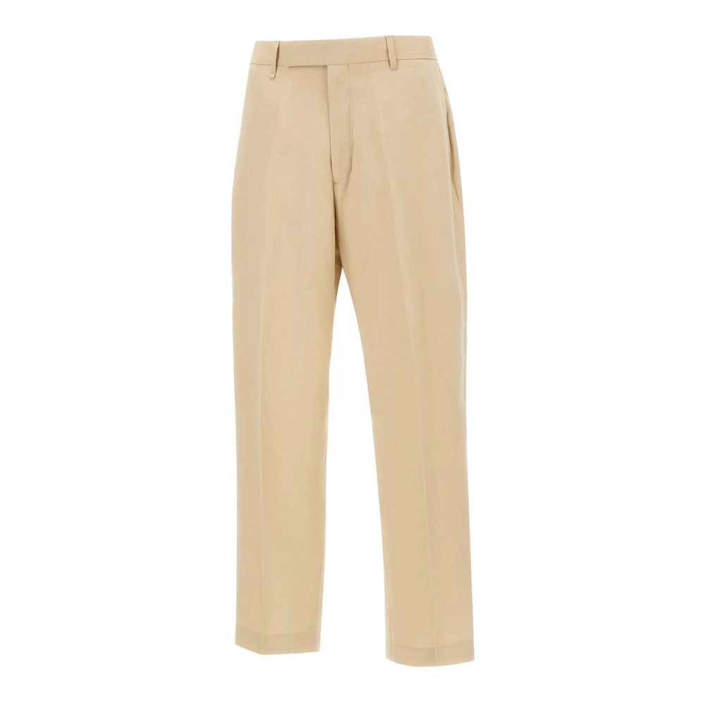Paul Smith Men's Beige Suit Trousers, W32, Trousers