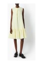 robe-courte-jaune-a-volants