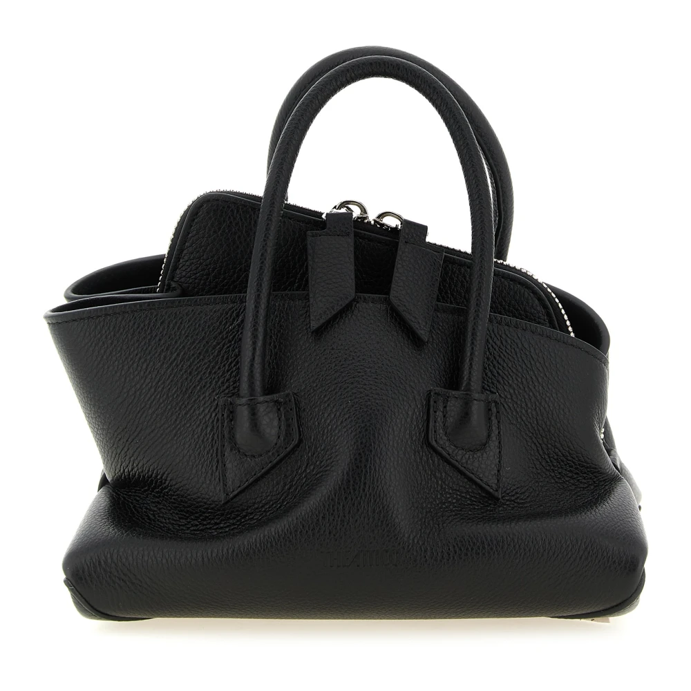 The Attico , Handbags, Female, Black, One Size, La Passeggiata Mini Top Handle - Image 3