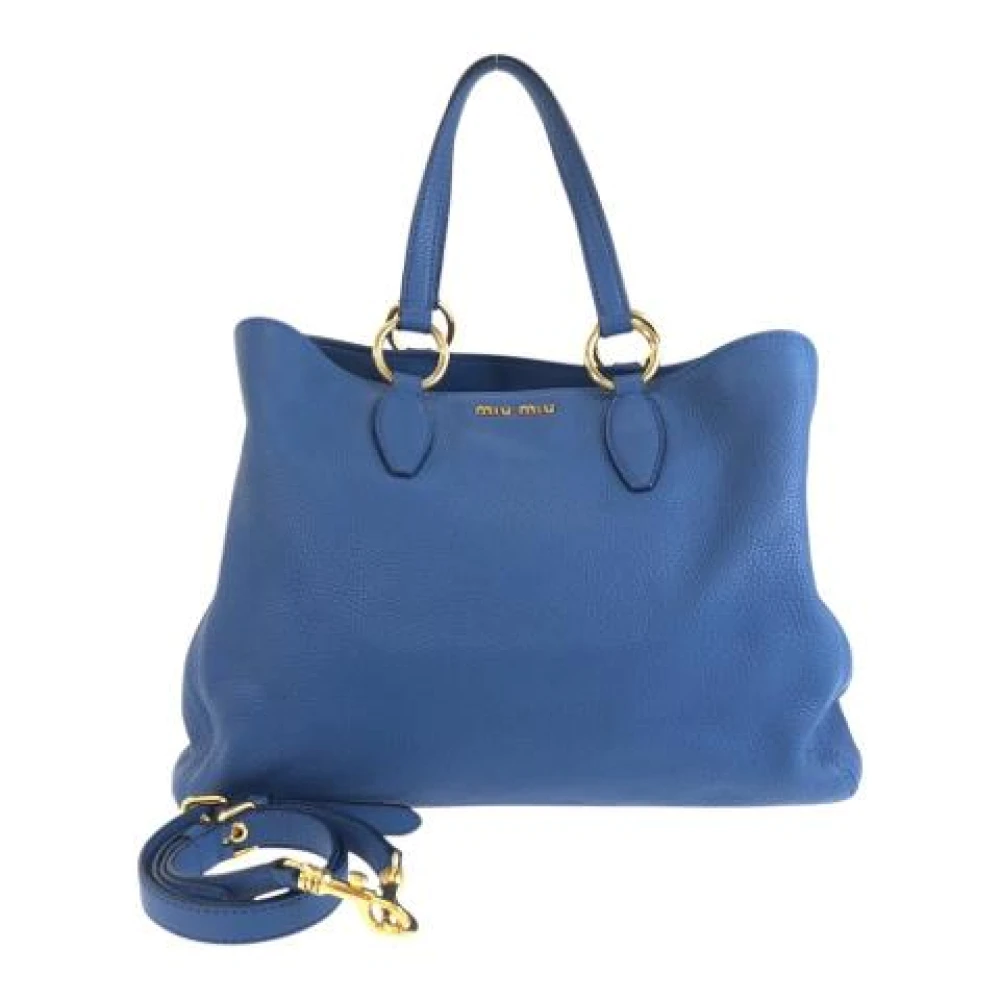 Pre-owned > Pre-owned Bags > Pre-owned Tote Bags - - Miu Miu Pre-owned - Modalova