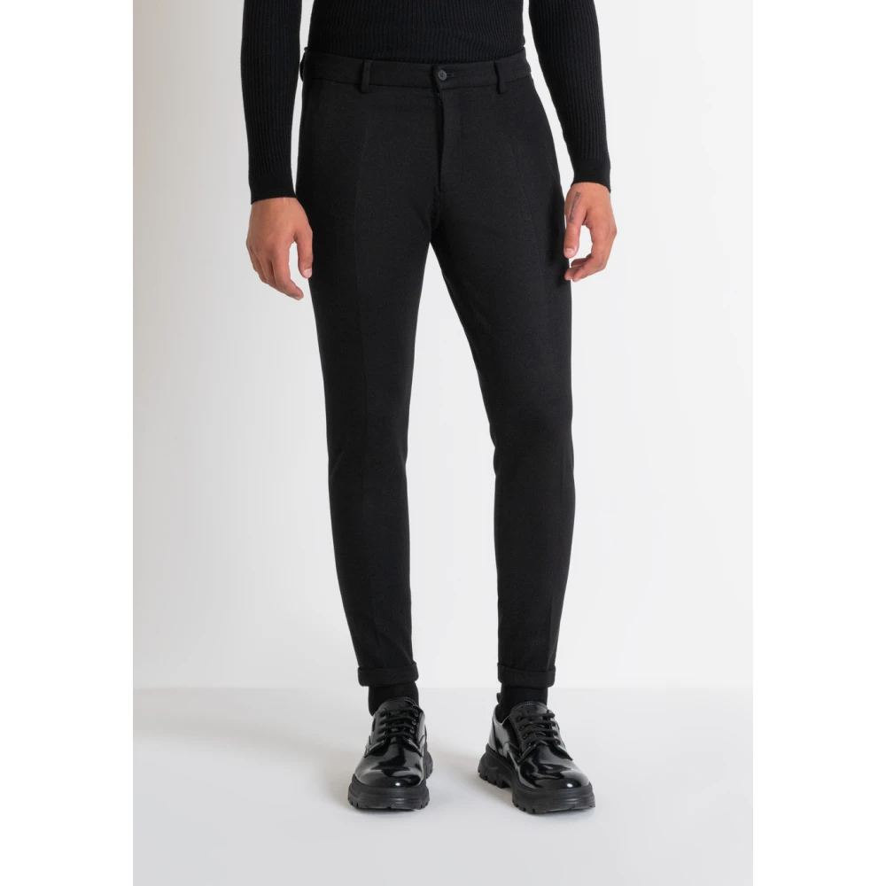 Antony Morato Moderne Skinny Fit Stretch Broek Black Heren