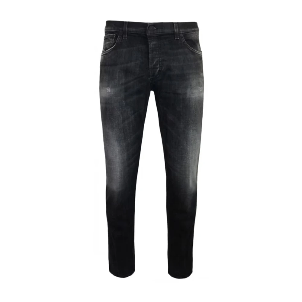 Dondup Zwarte Broek Stijlvol Black Heren
