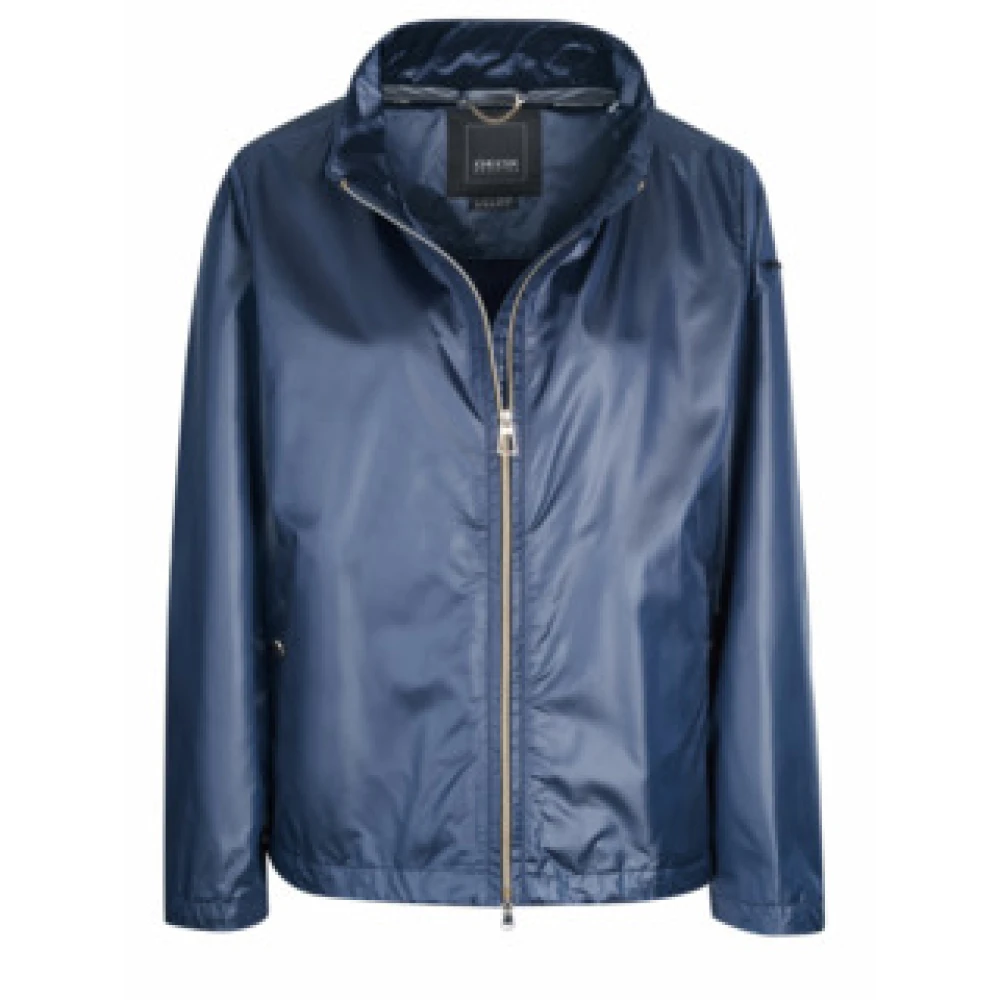Geox Stijlvolle Jas Blue Dames