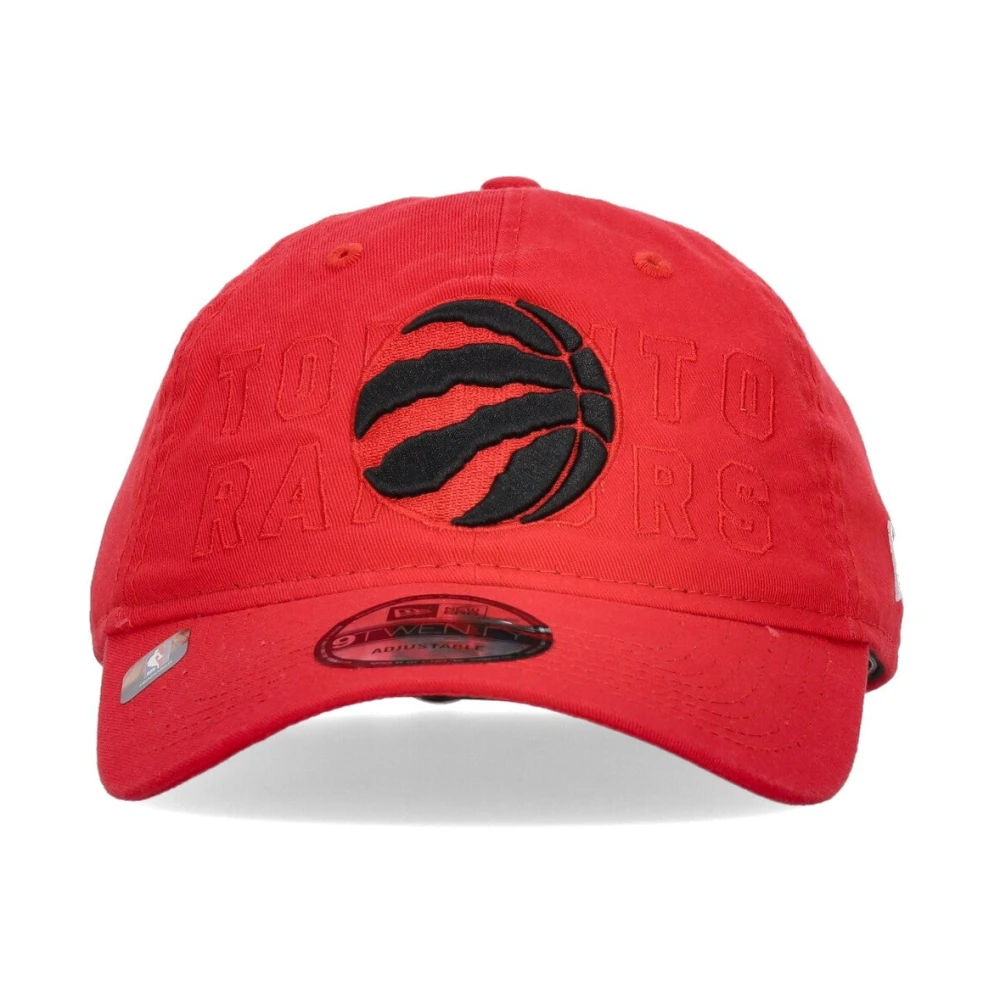new era NBA Draft Toronto Raptors Gebogen Pet Red Heren