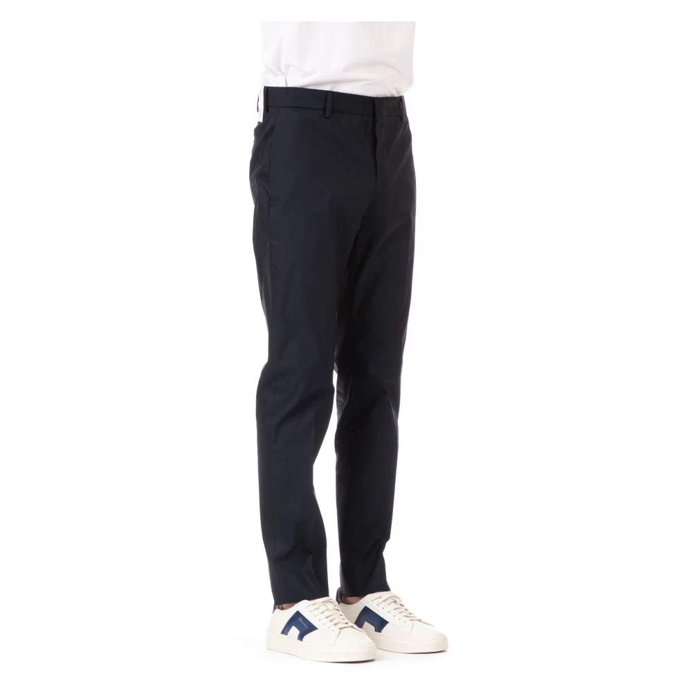 PT Torino Blauwe Actieve Katoenen Broek Blue Heren