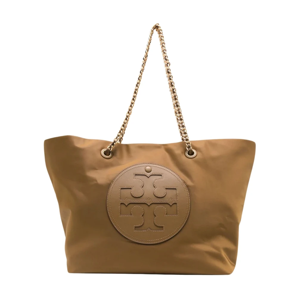 TORY BURCH Bruine Schoudertas met Magneetsluiting Brown Dames