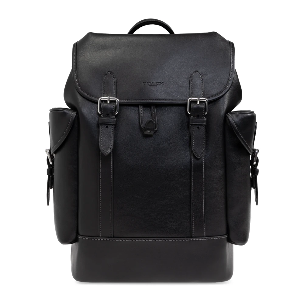 Coach Leren rugzak Hitch Black Heren