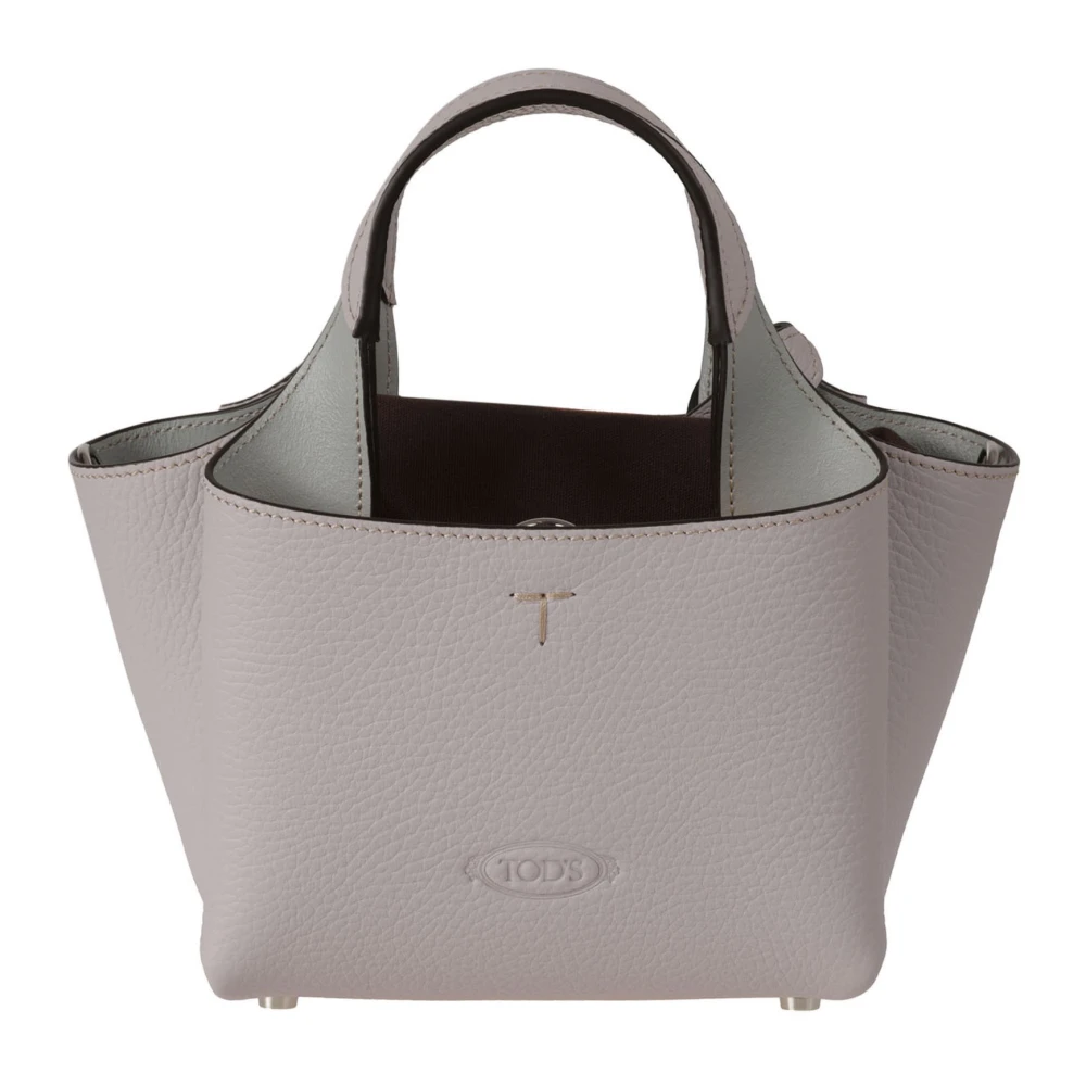 TOD'S Stijlvolle Micro Leren Tote Tas Brown Dames