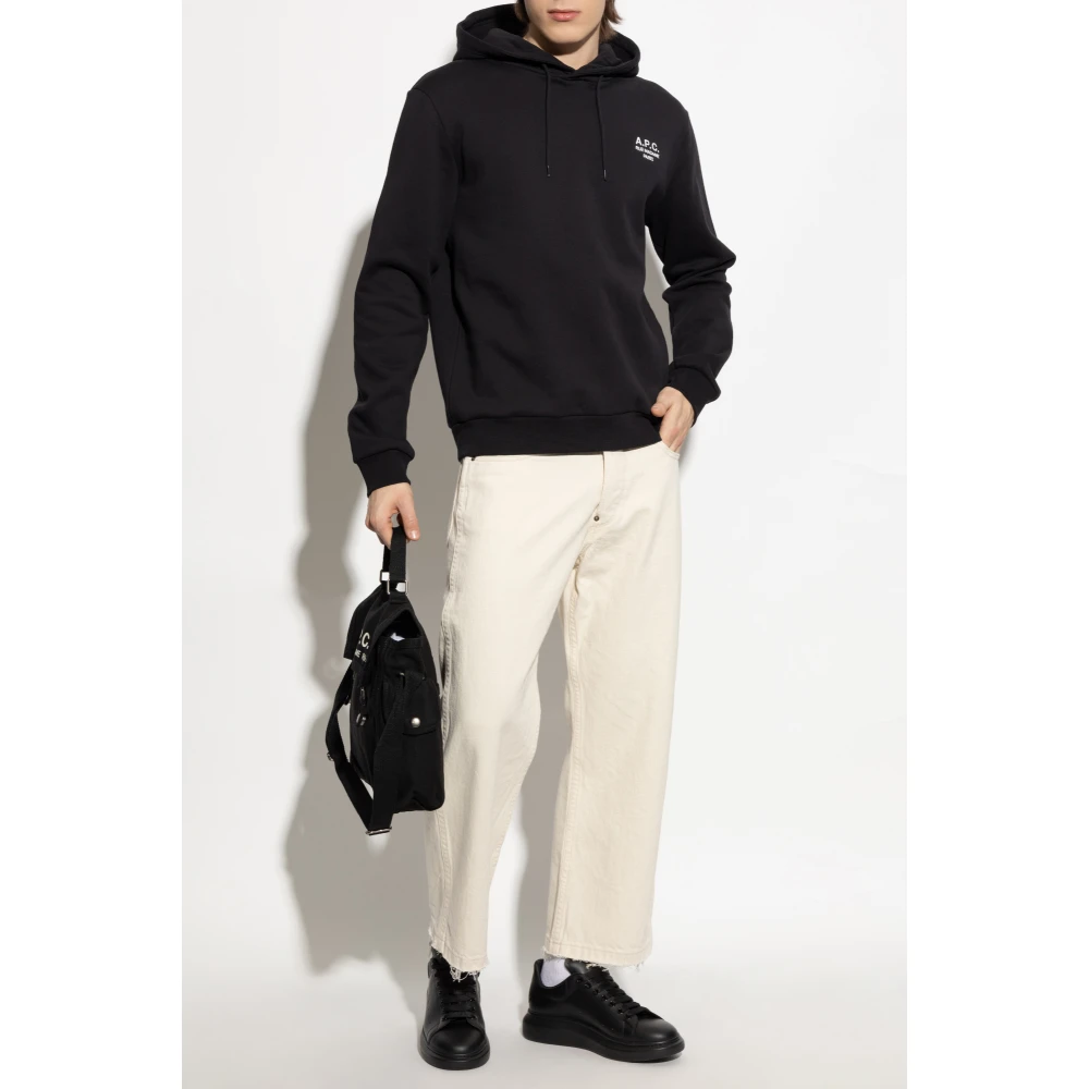 A.p.c. Sweatshirt Standard Black Heren