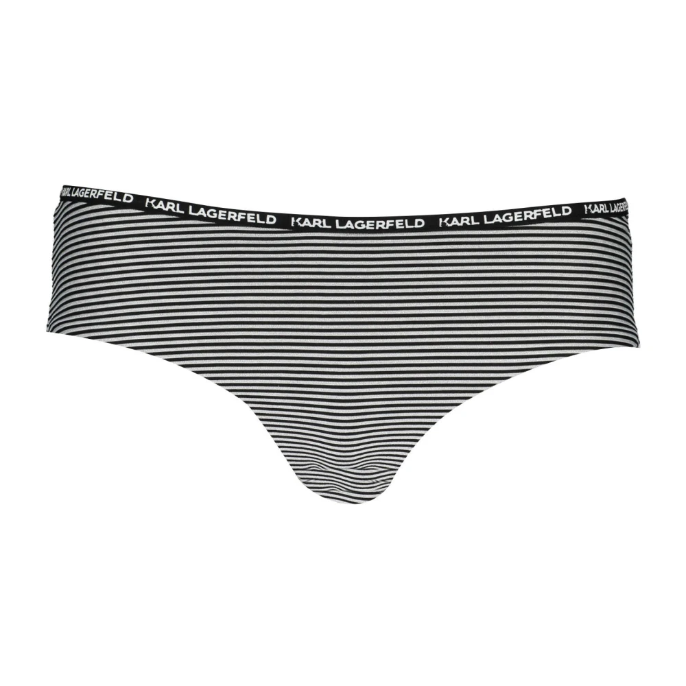 Karl Lagerfeld Women's Black Costume Parte Sotto Donna Nero - Underpants - Xs - Underwear
