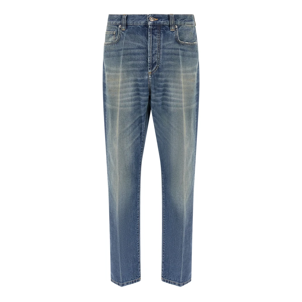 Versace Hombre Azul - Vaqueros De Pierna Recta - Jeans - W32
