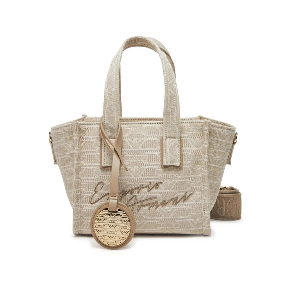 Emporio Armani Donna Beige Borse, Taglia Unica, New,
