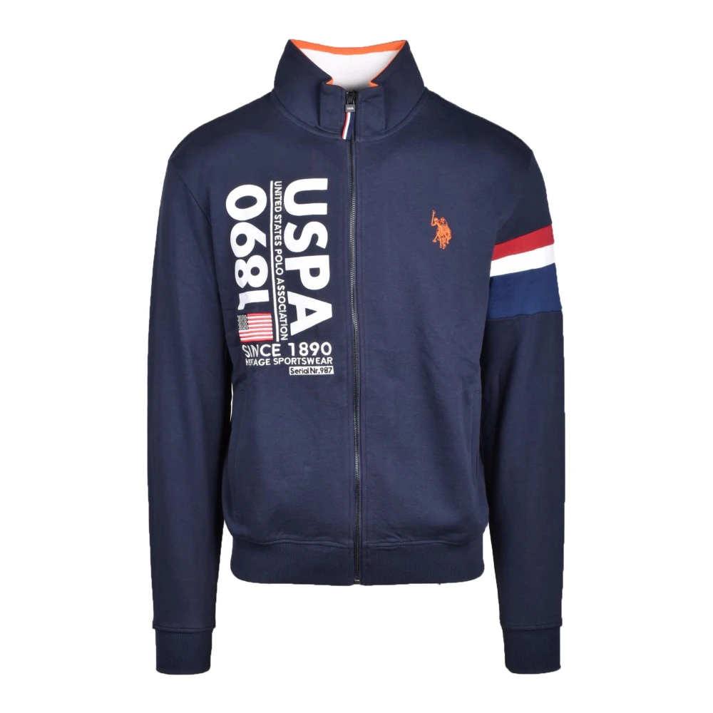 U.s. Polo Assn. Katoenen trui Blue Heren