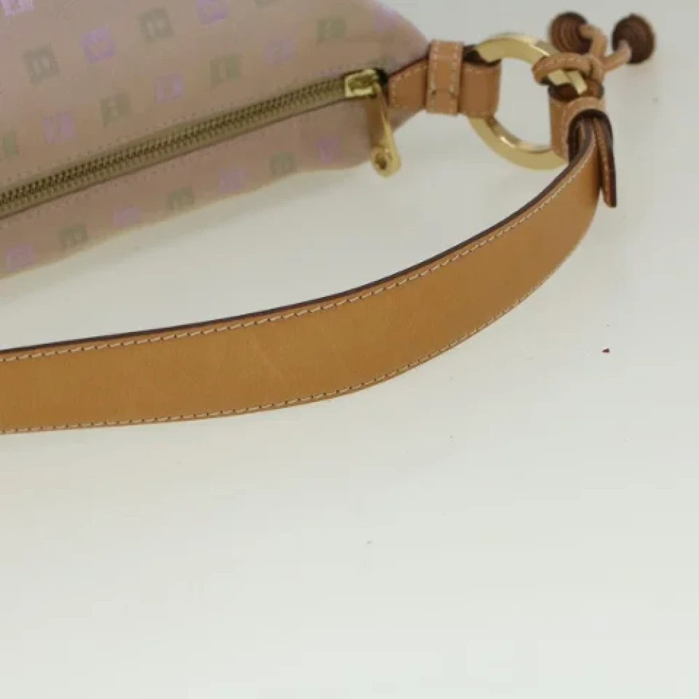 Bally Pre-owned Canvas shoulder-bags Pink Dames