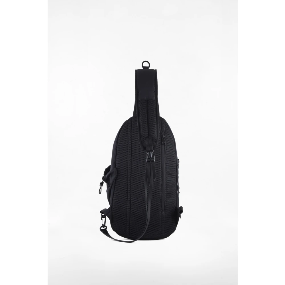 Diesel Stijlvolle Polyester Tassen Black Heren