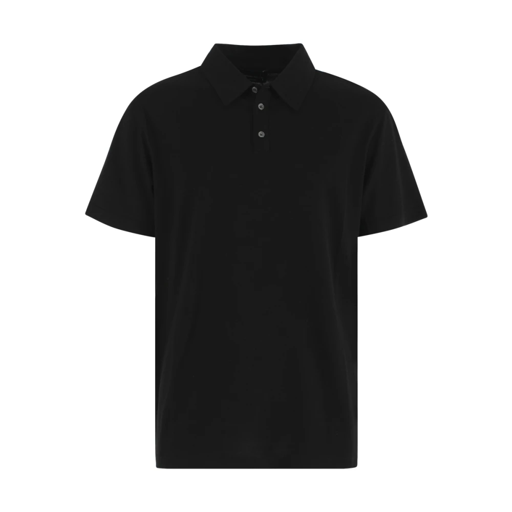 Roberto Collina Zwarte Jersey T-shirts en Polos Black Heren