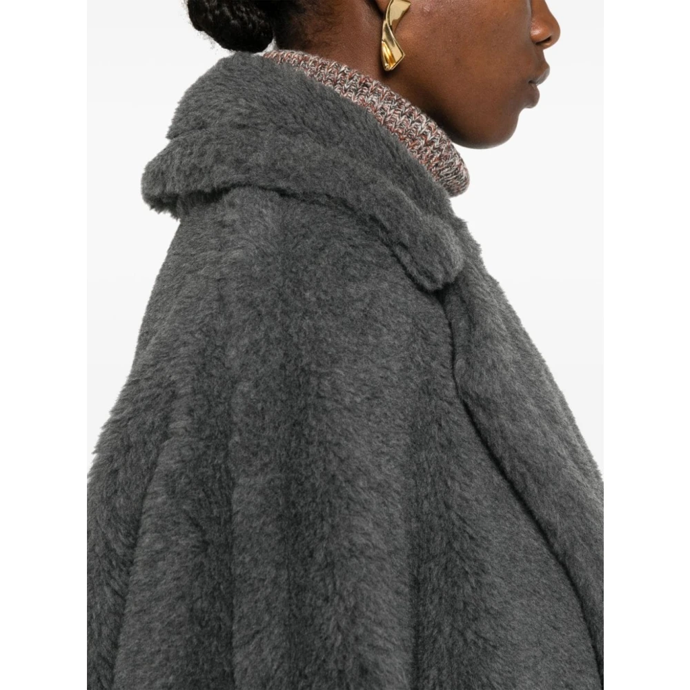 Max Mara Grijze Winterjas Gray Dames