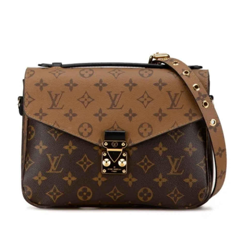Louis Vuitton Vintage Pre-owned Leather louis-vuitton-bags Brown Dames