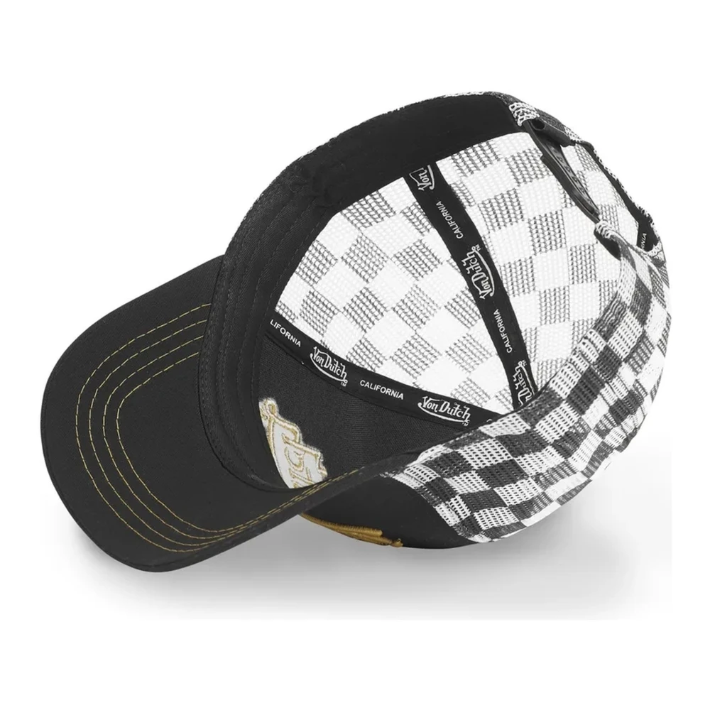 Von Dutch Zwarte RAC Trucker Cap Black Heren