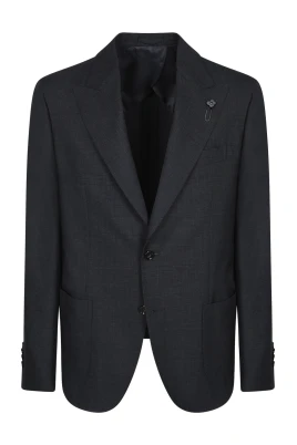 Blå Blazer för Män AW25